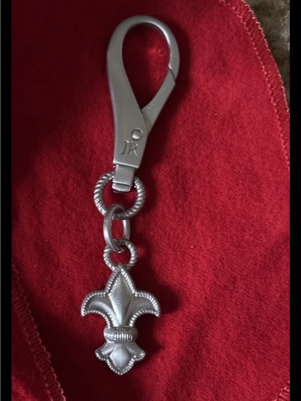 Retired Judith Ripka key chain or bag clip